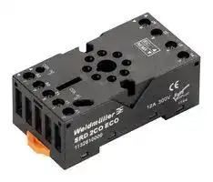 1132810000: RELAY BASE, DPDT, SCREW