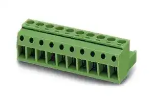 1765852: Pluggable Terminal Block, 5 mm, 10 Ways, 2.5 mm², Screw