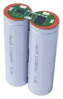 LI18650JLS HB 2S1P: Rechargeable Battery, 7.2 V, Lithium Ion, 3.35 Ah, Wire Leads, 1