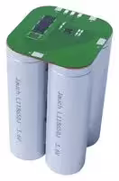 LI18650JLS HB 2S2P: Rechargeable Battery, 7.2 V, Lithium Ion, 6.7 Ah, Wire Leads, 1