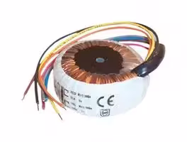 MCFM16/12: Toroidal Transformer, 1.6 VA, 115V, 230V, 2 x 12V, Single Primary, Dual Secondary, Centre Potted