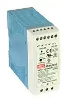 MDR-60-12: AC/DC DIN Rail Power Supply (PSU), ITE, 1 Output, 60 W, 12 VDC, 5 A