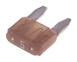 0297005.L: Fuse, Automotive, Time Delay, 5 A, 32 V, 10.9mm x 3.8mm x 8.8mm, MINI 297 Series