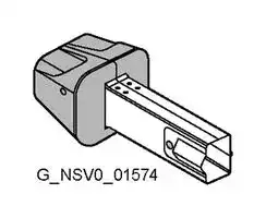 8UC7120-3BD: Handle, with Masking Frame, Red/Blue-Green/Yellow, Door Operating Mechanisms