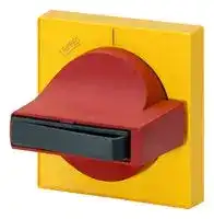 8UC7120-8BD: Handle, with Masking Frame, Red/Yellow, 8UC7121-8BD15 Door Operating Mechanism