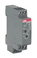 1SVR508100R0100: Analogue Timer, CT-C, On-Delay, 0.05 s, 100 h, 7 Ranges, 2 Changeover Relays