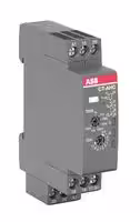 1SVR508110R0100: Analogue Timer, CT-C, Off-Delay, 0.05 s, 100 h, 7 Ranges, 2 Changeover Relays