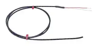ZX-S2TH-1-PFA/PFA-T: NTC Thermistor, 1m Cable, 2 Wire, 10 kohm, 3977 K, Free Hanging, Wire Leaded, -30°C to 150°C