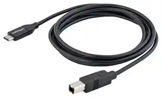 USB2CB2M: USB Cable, 2m (6ft) USB C to USB B Cable, M/M, USB 2.0