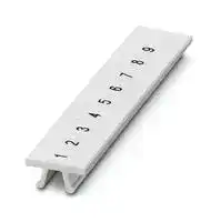 1050127: Terminal Block Marker, Marker Strip, Modular Terminal Blocks, 1 to 9, 5.2 mm, ZB