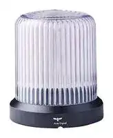 850504004: Beacon, Steady, Transparent, 12 VDC, IP66, 110 mm Base, RDC Series