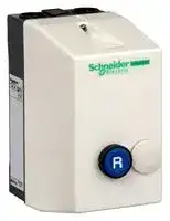 LE1D09V7A05: DOL Starter, Enclosed, 9 A, 400 VAC, with Blue Reset Push Button