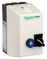 LE1D09V7A13: DOL Starter, Enclosed, 9 A, 400 VAC, with Blue Reset Push Button and Selector Switch