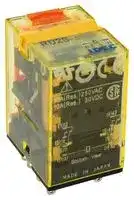 RU2S-A220: Power Relay, DPDT, 240 VAC, 10 A, RU Series, Socket, Non Latching