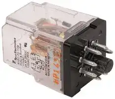R10-T1P2-115V: POWER RELAY, DPDT, 3A, 120VAC, SOCKET