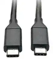 U420-003: USB CABLE, 3.1 TYPE C-TYPE C PLUG, 0.9M
