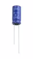 ELXZ350ELL182MM20S: Electrolytic Capacitor, Miniature, 1800 µF, 35 V, ± 20%, Radial Leaded, 8000 hours @ 105°C, Polar