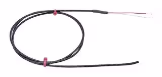 ZX-S2TH-5-PFA/PFA-T: NTC Thermistor, 5m Cable, 2 Wire, 10 kohm, 3977 K, Free Hanging, Wire Leaded, -30°C to 150°C