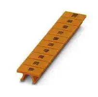 1051210: Terminal Block Marker, Orange, Marker Strip, Modular Terminal Blocks