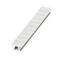 0803948: Terminal Block Marker, White, Marker Strip, Modular Terminal Blocks, Blank (Legend), 7.5 mm, ZB