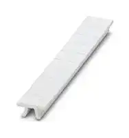 0824997: Terminal Block Marker, White, Marker Strip, Modular Terminal Blocks, Blank (Legend), 7.62 mm, ZB