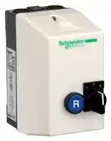 LE1D12P7A09: DOL Starter, Enclosed, 9 A, 24 VAC, with Blue Reset Push Button and Selector Switch