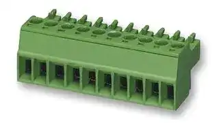 1803581: Pluggable Terminal Block, 3.81 mm, 3 Ways, 28 AWG, 16 AWG, 1.5 mm², Screw