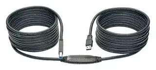 U328-025: USB CABLE, 3.0 TYPE A-TYPE B PLUG, 25FT