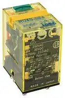 RU4S-D1-D24: Power Relay, 4PDT, 24 VDC, 6 A, RU Series, Socket, Non Latching