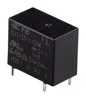 2071507-1: Power Relay, SPST-NO, 12 VDC, 10 A, OJT Series, Through Hole, Non Latching
