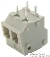 2834098-1.: TB, WIRE TO BOARD, 2POS, 28-12AWG, GREY