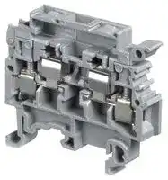 1SNA115657R2500: Fused Terminal Block, 4 Ways, 4 mm², Screw, 6.3 A