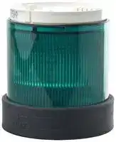 XVBC5M3: Beacon, Flashing, Green, 230 VAC, 70 mm x 138 mm, Harmony XVB Universal Series