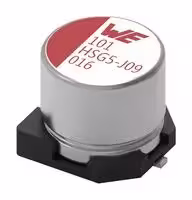 875575561007 — Hybrid Aluminium Electrolytic Capacitor, 470 µF, ± 20%, 25 V, Radial Can - SMD, 0.016 ohm