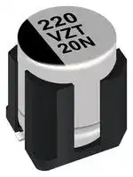 EEHZT1E331UV — Hybrid Aluminium Electrolytic Capacitor, 330 µF, ± 20%, 25 V, Radial Can - SMD, 0.022 ohm