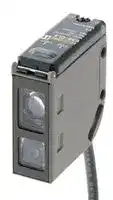 E3S-CL2 5M: Photoelectric Sensor, NPN / PNP, 500 mm, 100 mA, 10 V to 30 V