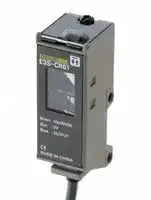 E3S-CR61 2M: Photoelectric Sensor, 3 m, NPN / PNP, 100 mA, 10 VDC to 30 VDC