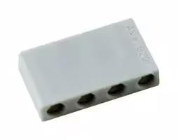 9296004202906: Wire-To-Board Terminal Block, 3 mm, 4 Ways, 26 AWG, 20 AWG, Poke In