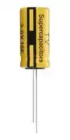 TV1325-3R0156-R: Supercapacitor, 15 F, 3 V, PC Pin, -10%, +30%, 5 mm, 1000 hours @ 65°C