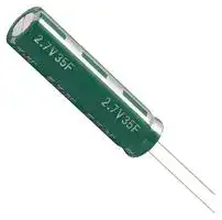 HV1245-2R7356-R: Supercapacitor, 35 F, 2.7 V, Radial Leaded, -10%, +30%, 5 mm, 1000 hours @ 65°C