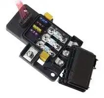 880073: Fuseholder, Automotive Blade, 7 Fuses, 350 A, 32 VDC, Stud