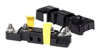 880014: Fuseholder, Automotive Blade, 1 Fuse, 500 A, 32 VDC, MEGA, Bolt Down