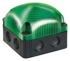 85320054: Beacon, LED, Green, Steady, 12 VDC, 85 x 85 x 72 mm, IP66/67