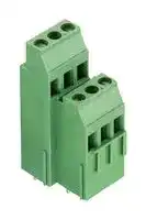 691234610002: Wire-To-Board Terminal Block, Double Level, 10.16 mm, 2 Ways, 30 AWG, 12 AWG, 3.31 mm², Screw