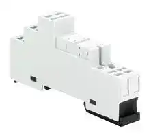 1SVR405650R0200: Relay Socket, DIN Rail, Spring, 2 A, CR-P Series