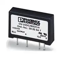 2982647: Solid State Relay, 4 A, 60 VDC, Through Hole, Solder