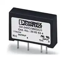 2982634: Solid State Relay, 1 A, 350 VDC, Through Hole, Solder