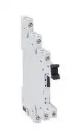 HR1XS024: Relay Socket, DIN Rail, Screw, 5 Pins, 24 V