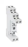 HR5XS21: Relay Socket, DIN Rail, Screw, 8 Pins, 10 A