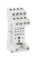 HR6XS22: Relay Socket, DIN Rail, Screw, 8 Pins, 10 A